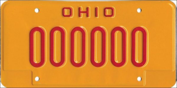 Ohio OVI Driving Penalties Plates